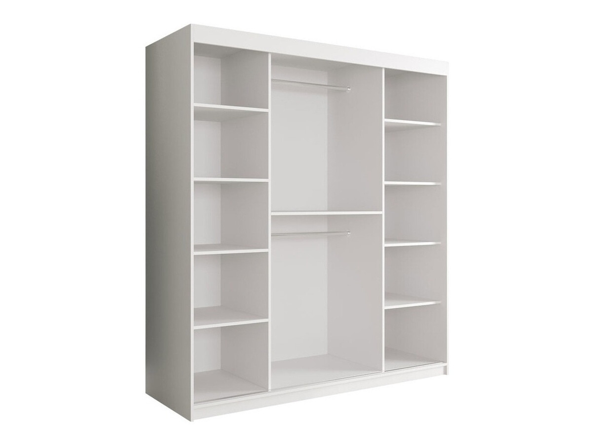 Spinta Hartford 255 (Matinė juoda + Baltas marmuras)