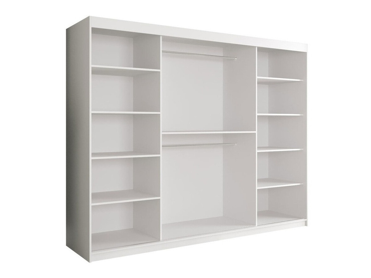 Spinta Hartford 257 (Matinė juoda + Baltas marmuras)