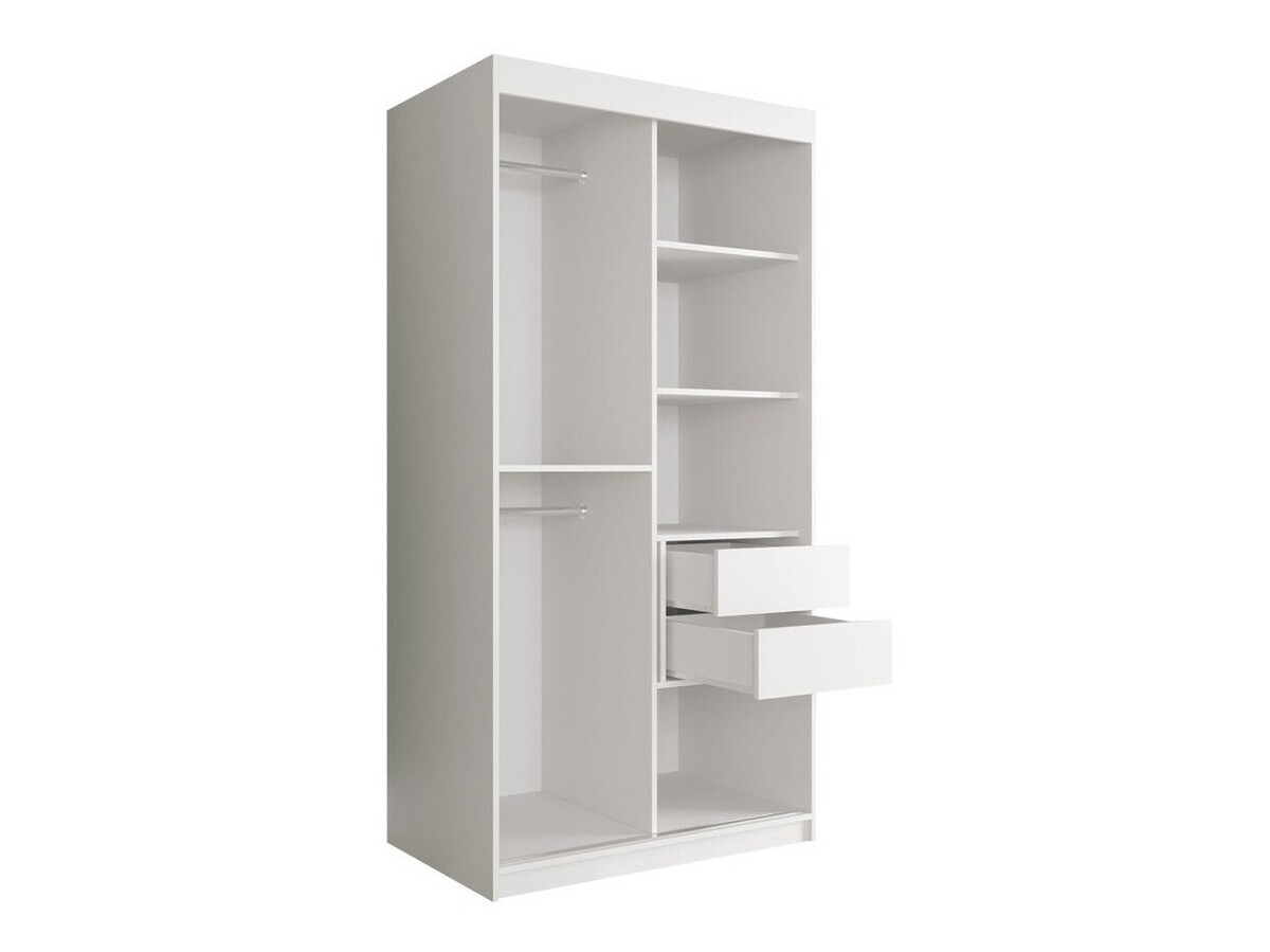 Spinta Hartford 258 (Matinė balta + Baltas marmuras)