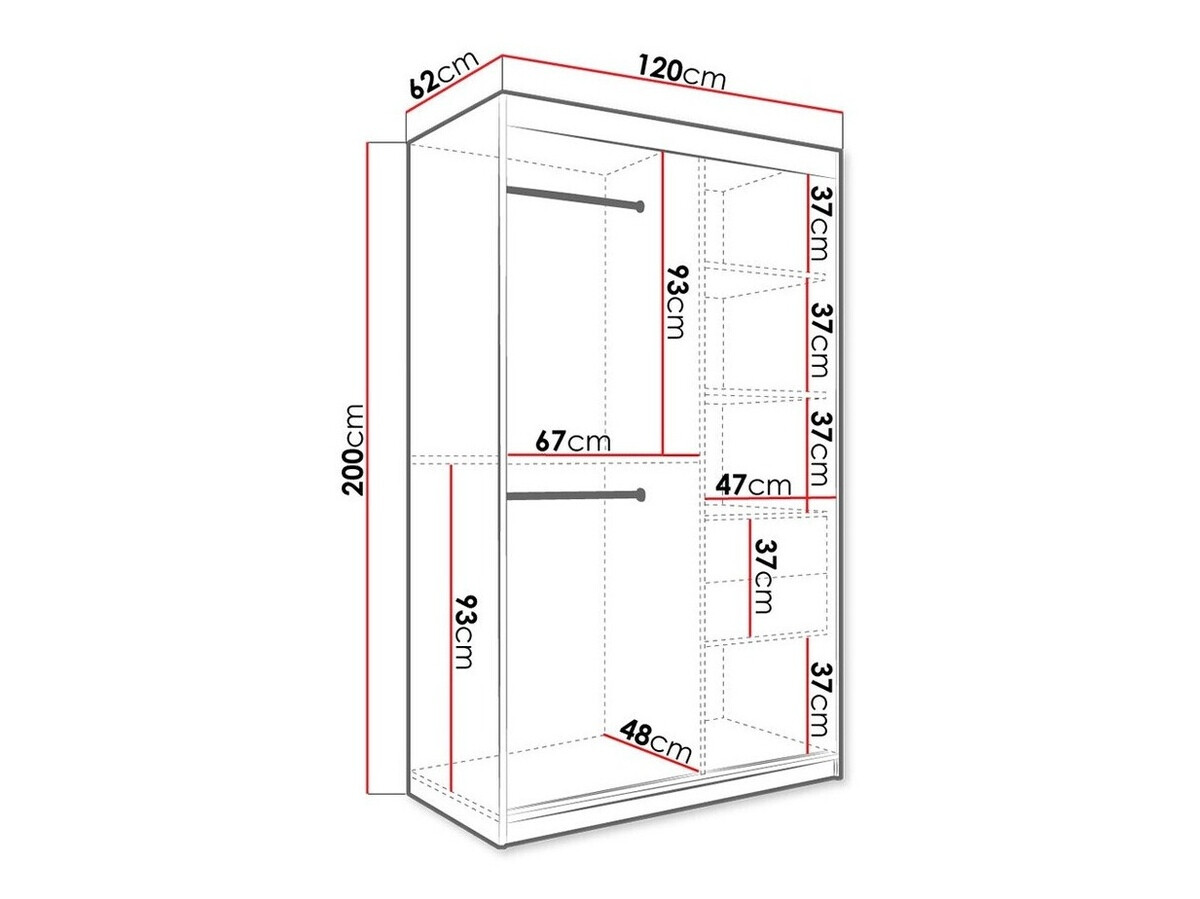 Spinta Hartford 259 (Matinė balta + Baltas marmuras)