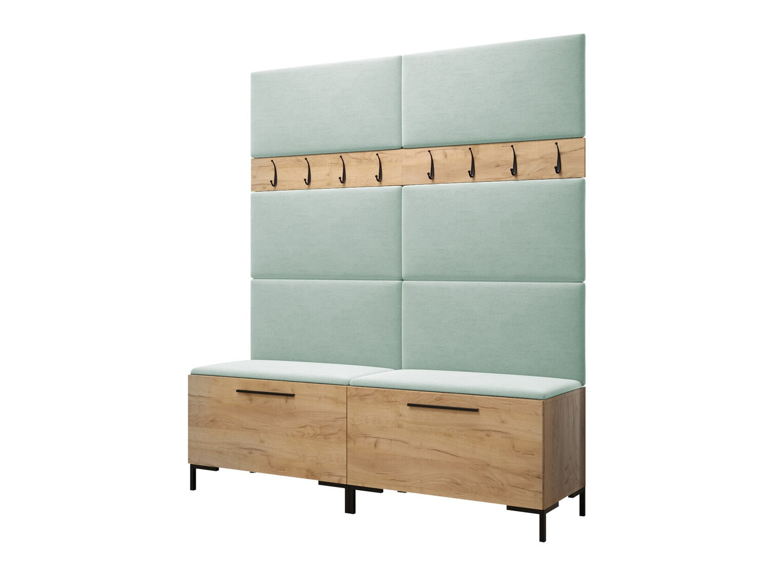 Prieškambario komplektas Nomal II (Craft ąžuolas)