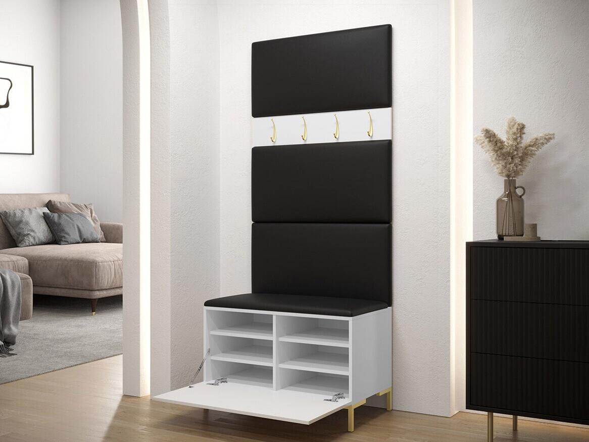 Prieškambario komplektas Tivsoa 102 (Eko oda Soft 017)