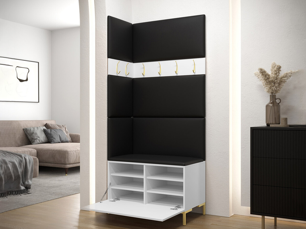 Prieškambario komplektas Tivsoa 103 (Balta)