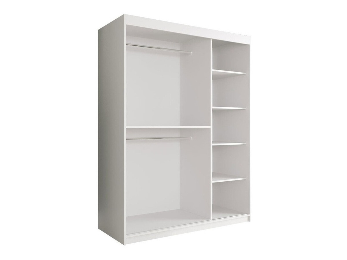 Spinta Hartford 242 (Matinė juoda + Baltas marmuras)