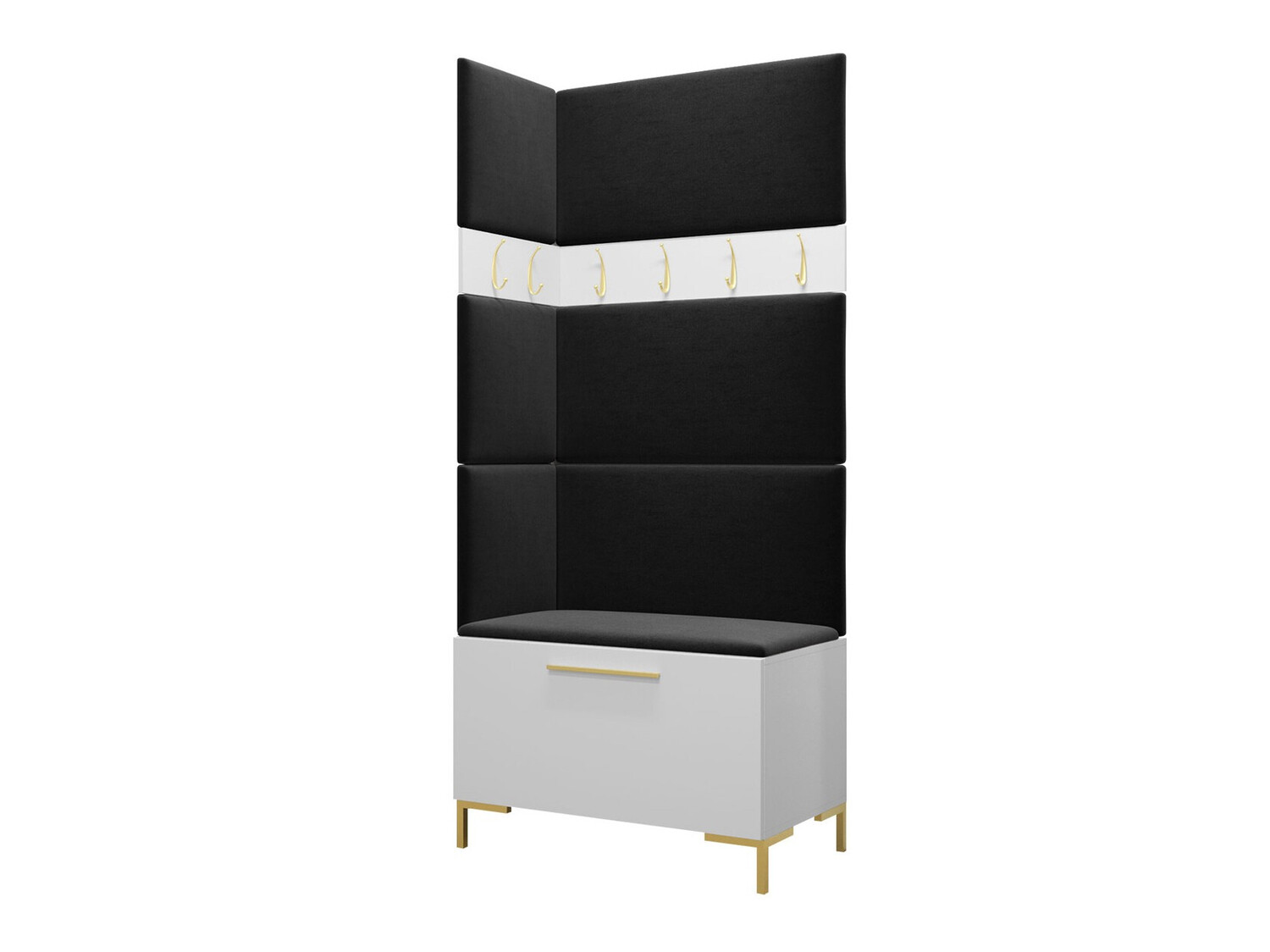 Prieškambario komplektas Nomal IV (Balta)