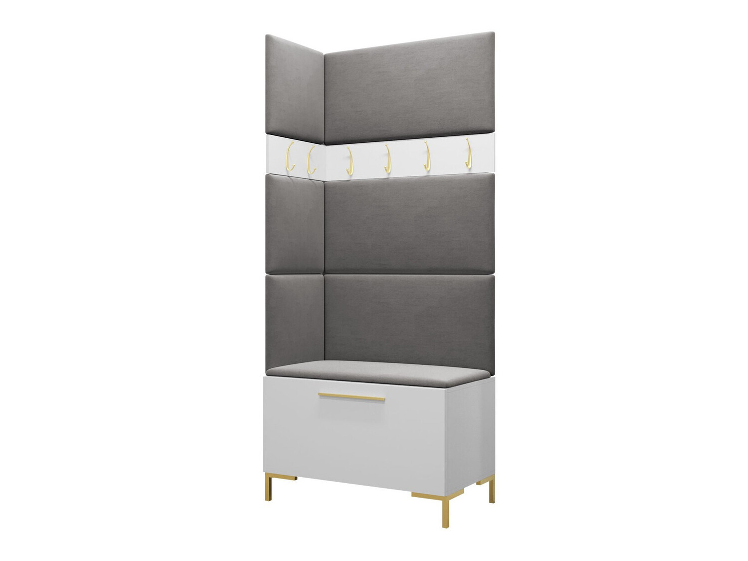 Prieškambario komplektas Nomal IV (Balta)