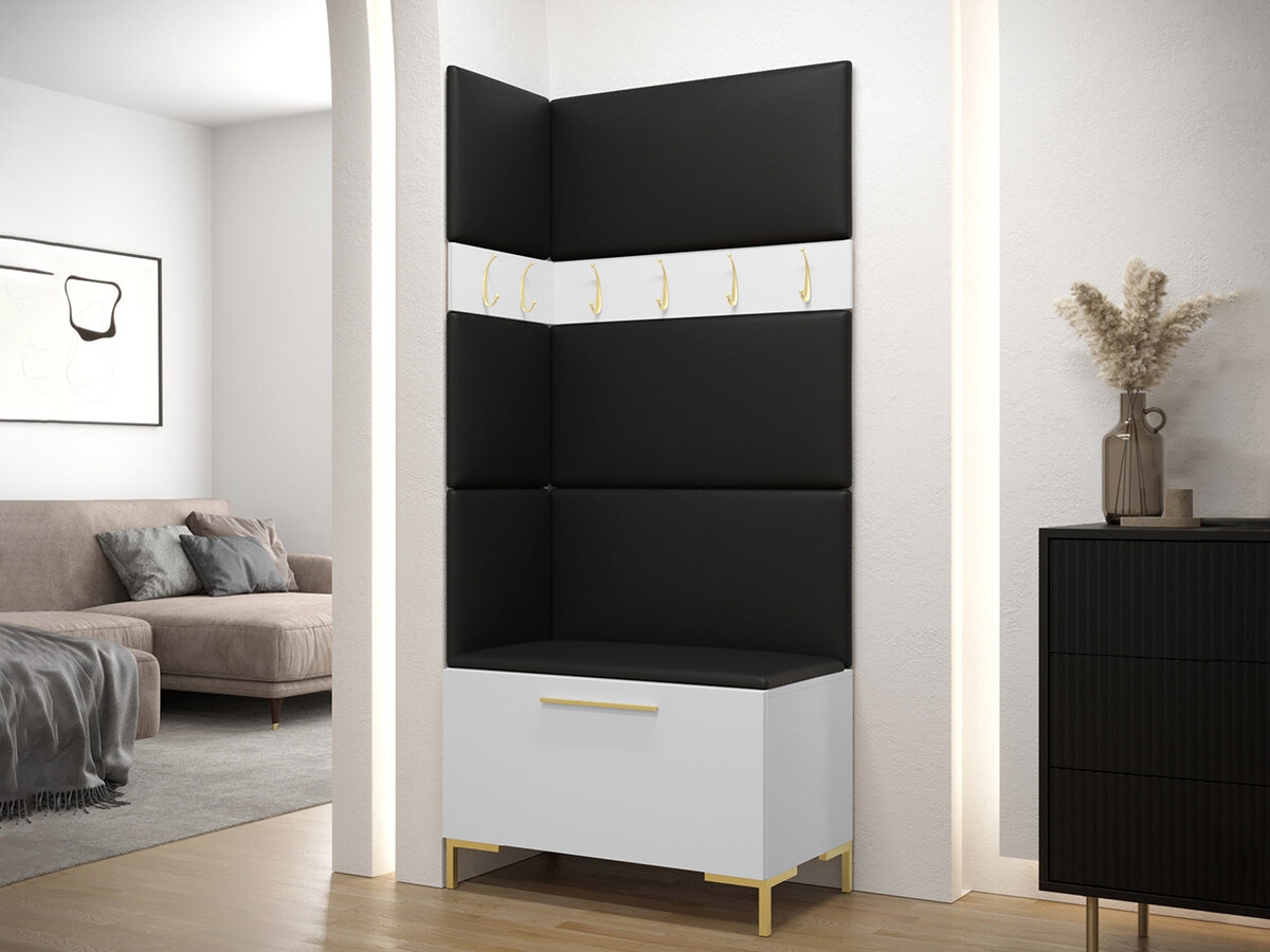 Prieškambario komplektas Tivsoa 103 (Balta)