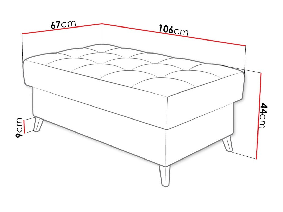 Minkštasuolis Comfivo Agnus (Magic Velvet 2217)