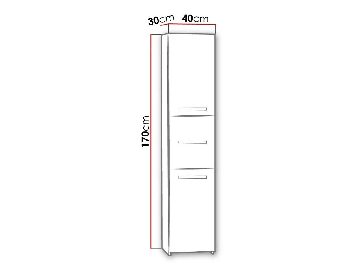Pastatoma vonios spintelė Comfivo Piscator II