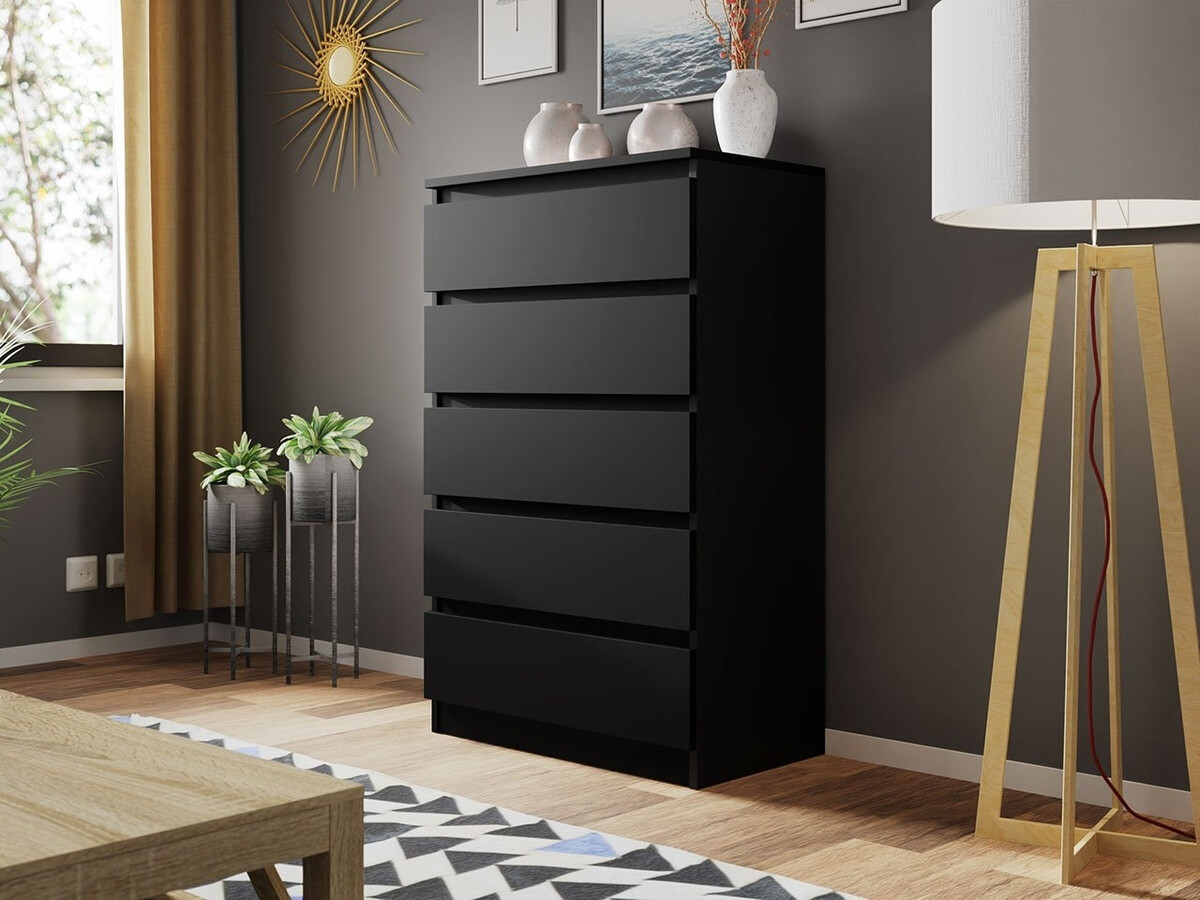 Komoda Comfivo Structor IV (Juoda)
