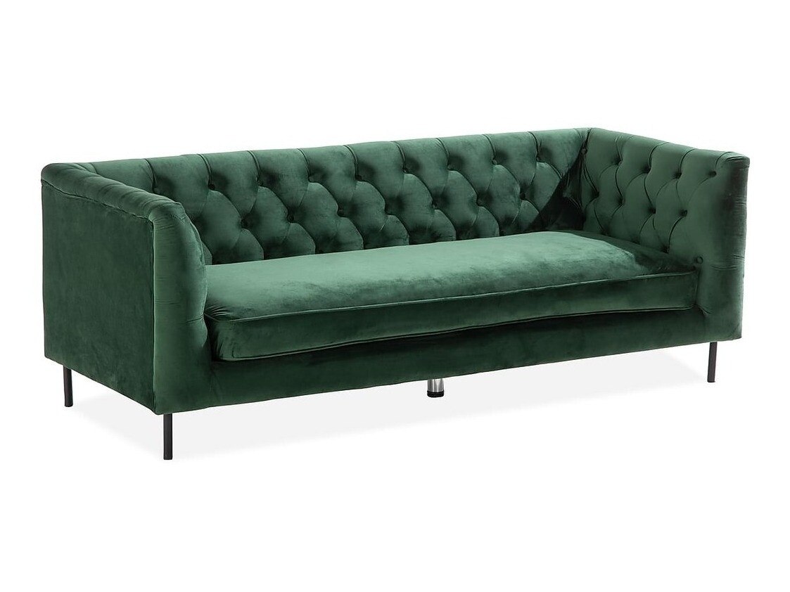 Chesterfield sofa Augusta 132 (Žalia)