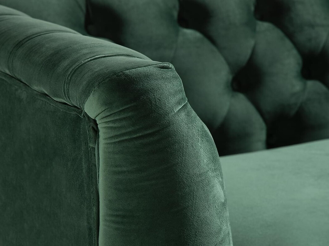 Chesterfield sofa Augusta 132 (Žalia)