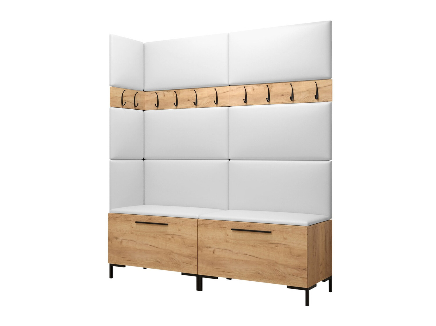 Prieškambario komplektas Nomal V (Eko oda Soft 017)