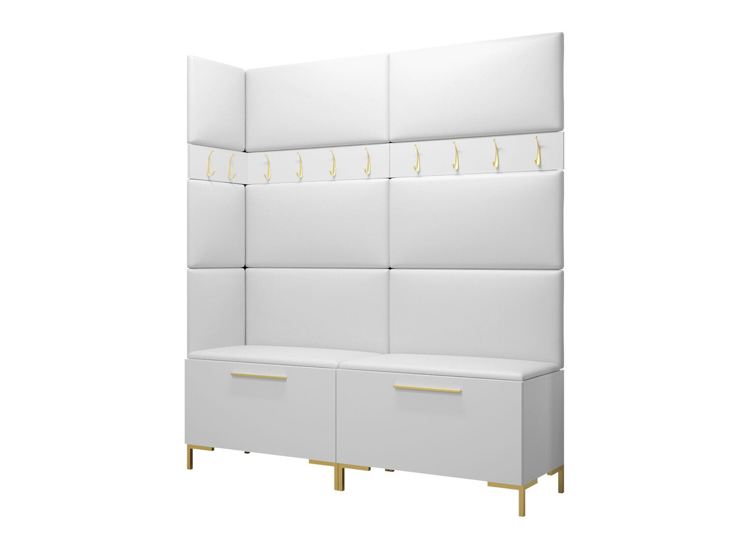 Prieškambario komplektas Tivsoa 104 (Eko oda Soft 017)