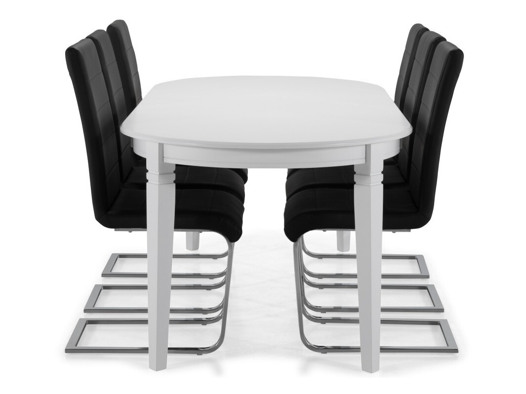 Valgomojo komplektas Scandinavian Choice 564 (Juoda)