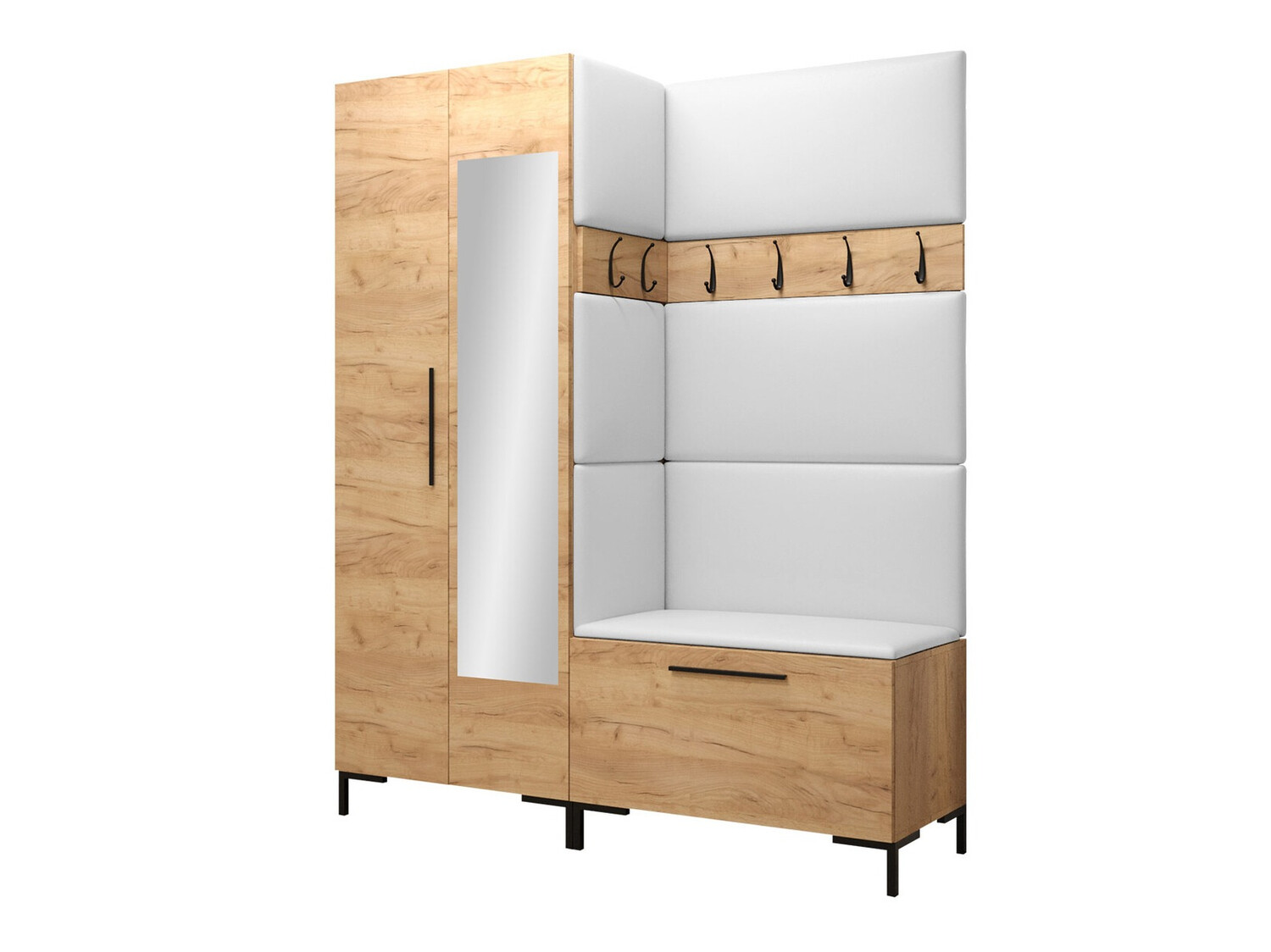 Prieškambario komplektas Nomal IX (Eko oda Soft 017)