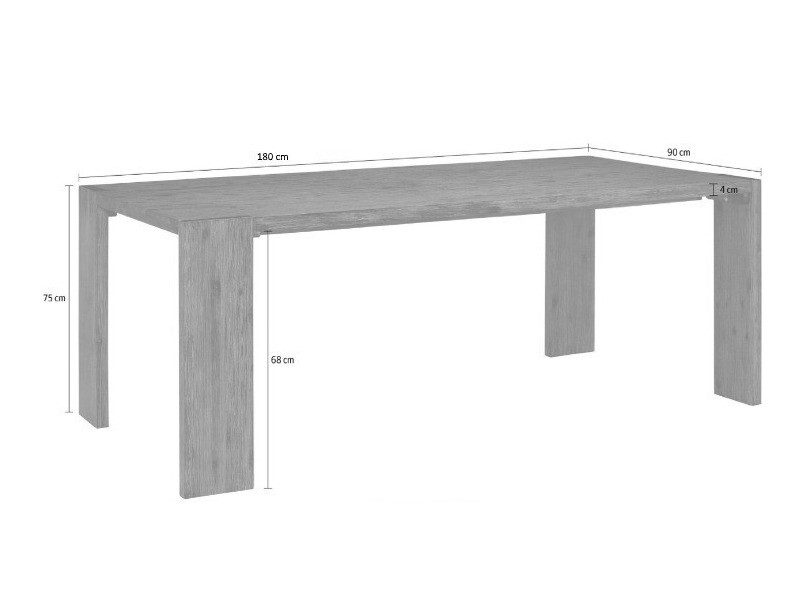 Stalas Denton 245 (Akacija)