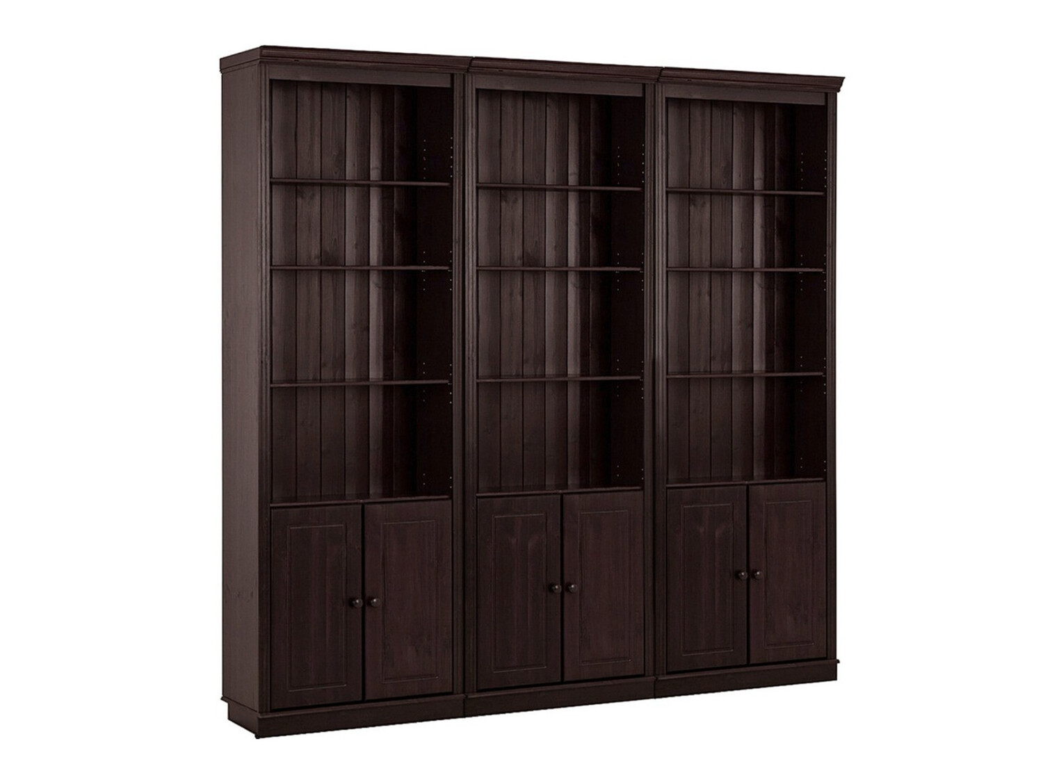 Lentynų komplektas Saltoro 117 (Tamsi ruda)