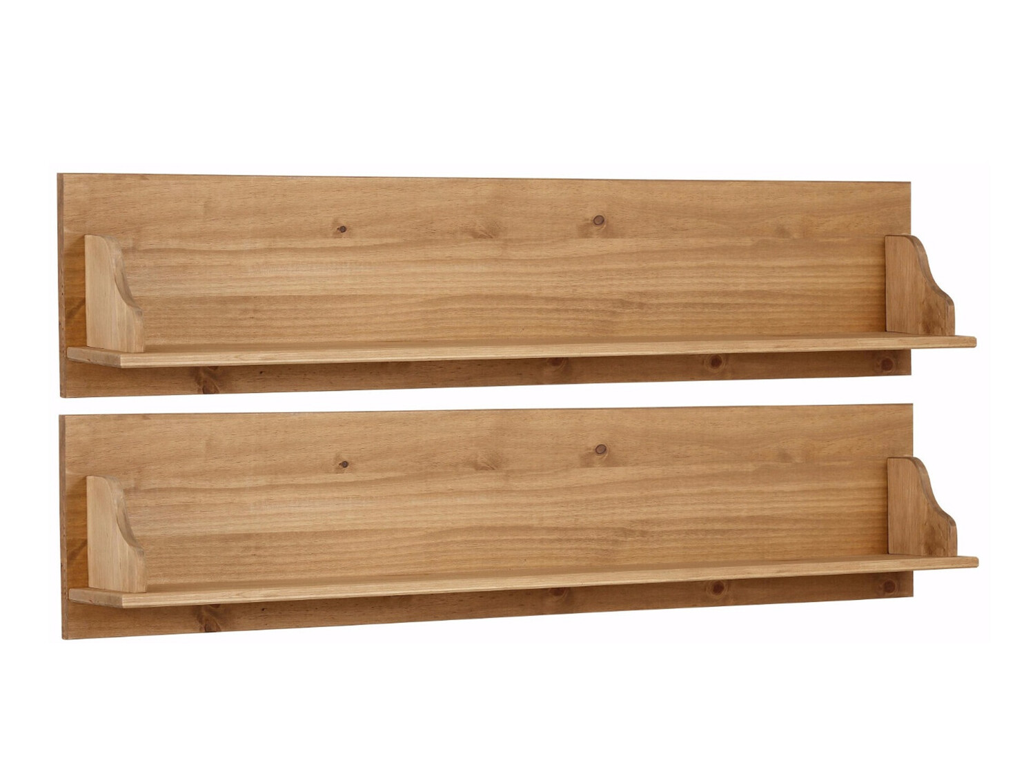 Pakabinamų lentynų komplektas Fentivo 106 (Pušis)
