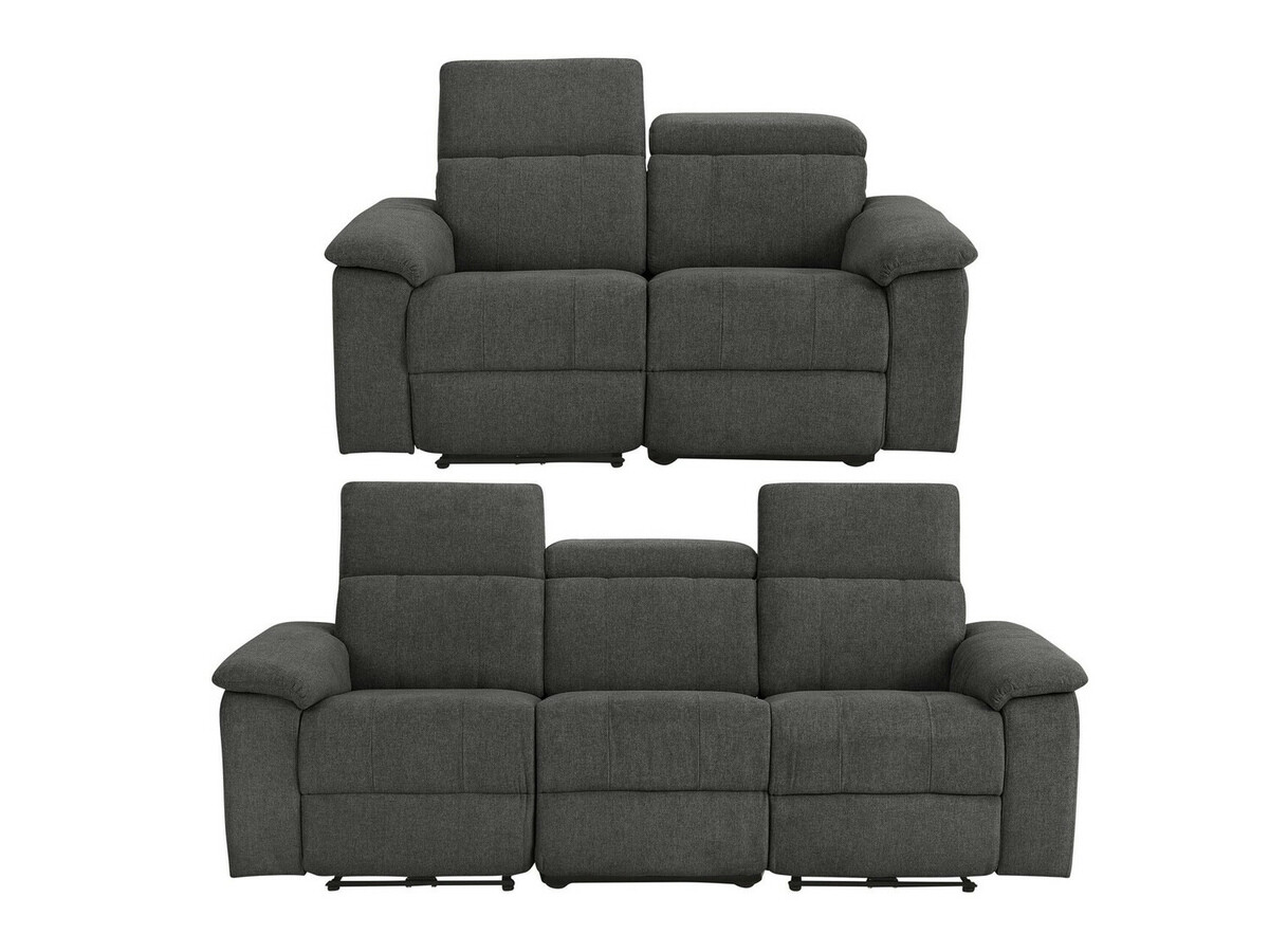 Minkštų baldų komplektas Denton 661 (Antracitas)