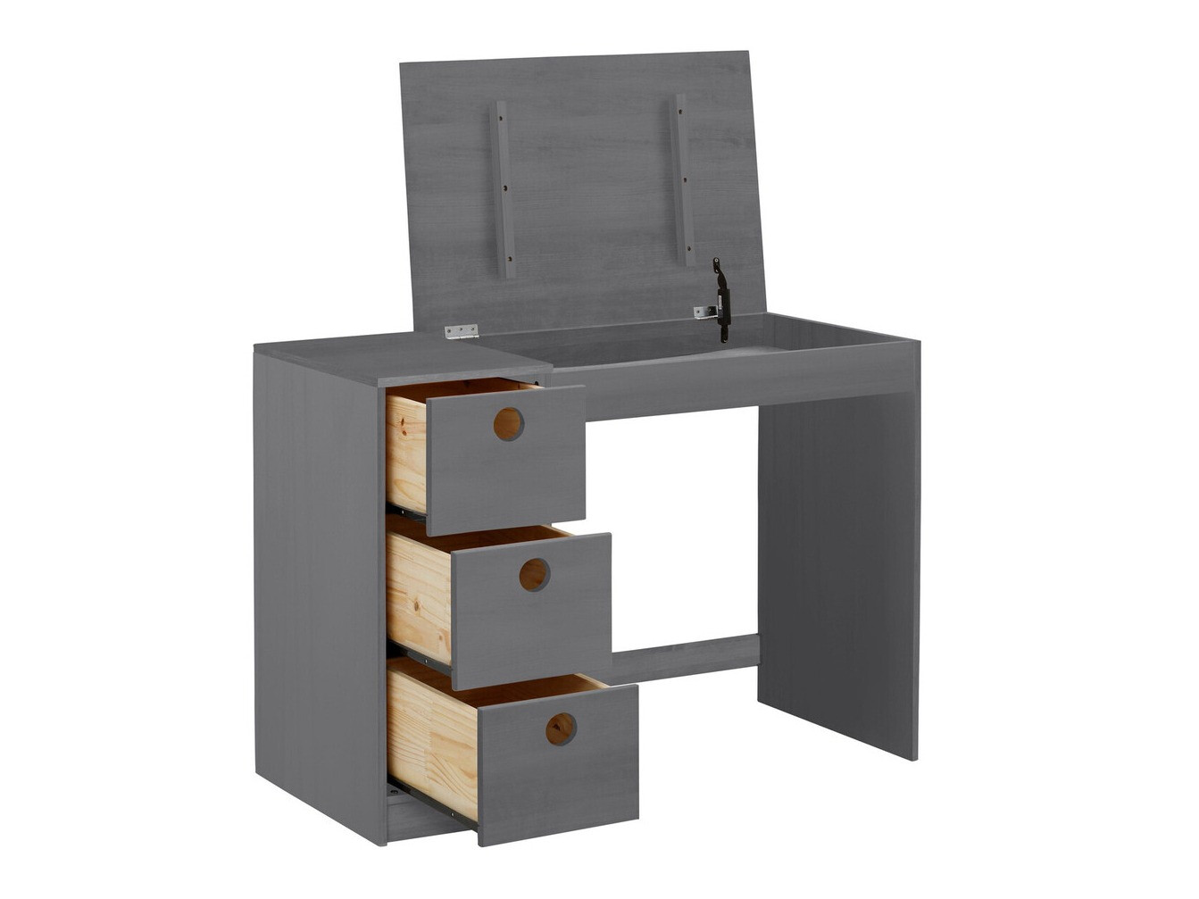 Vaikų kambario komplektas Ruvfiva 120 (Pilka)