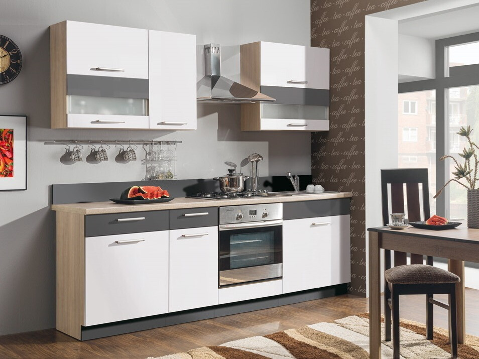 Modulinė spintelė su stalčiumi ir durelėmis Mode White 109