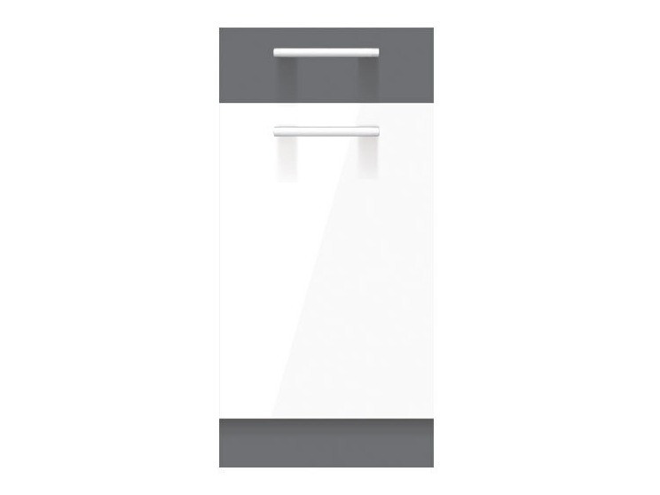 Modulinė spintelė su stalčiumi ir durelėmis Mode White 110