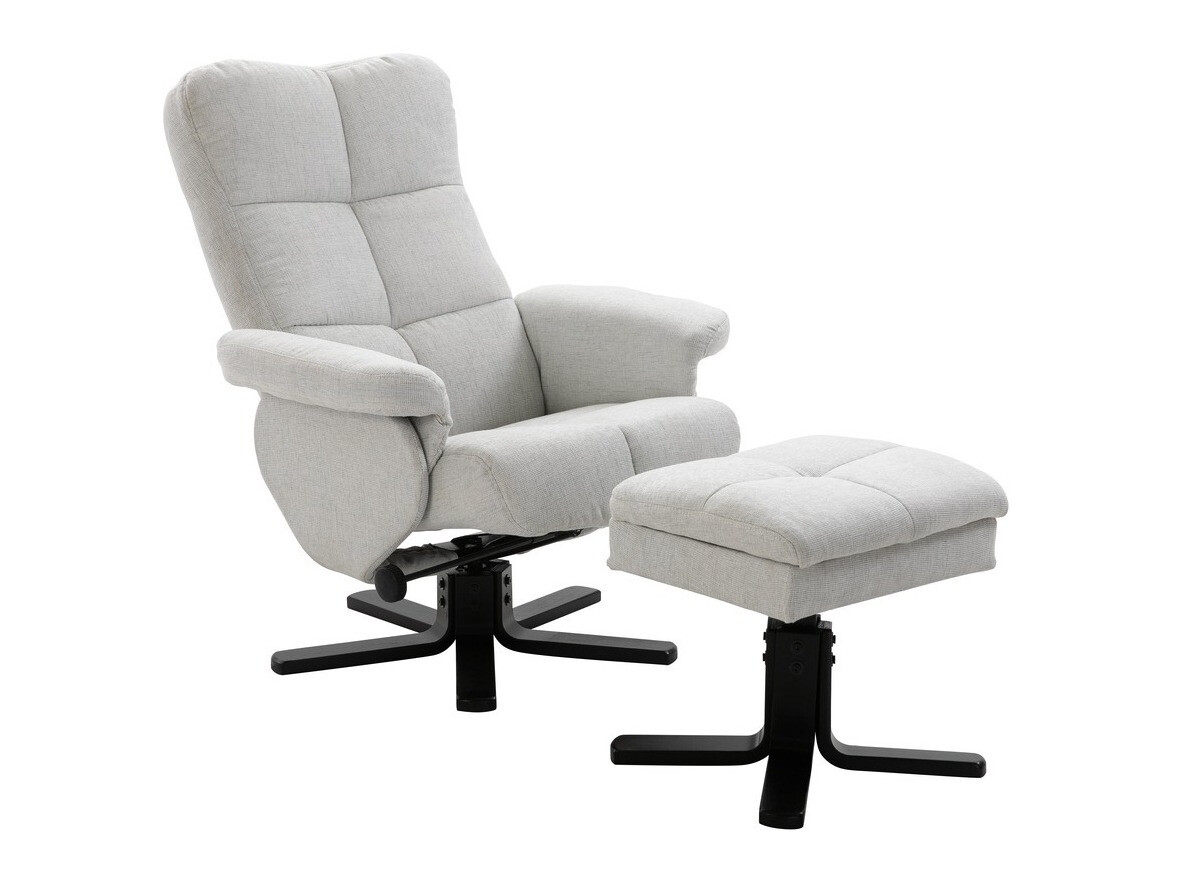 Fotelis Dallas 1568 (Šviesi pilka)