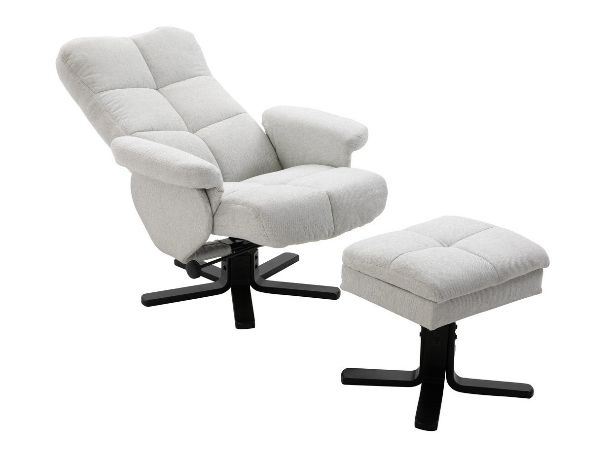 Fotelis Dallas 1568 (Šviesi pilka)