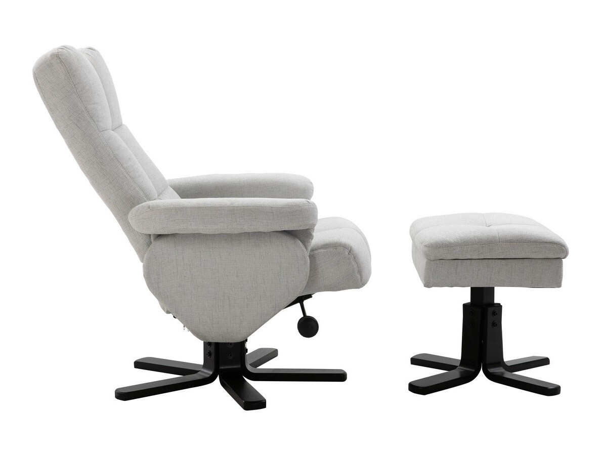 Fotelis Dallas 1568 (Šviesi pilka)