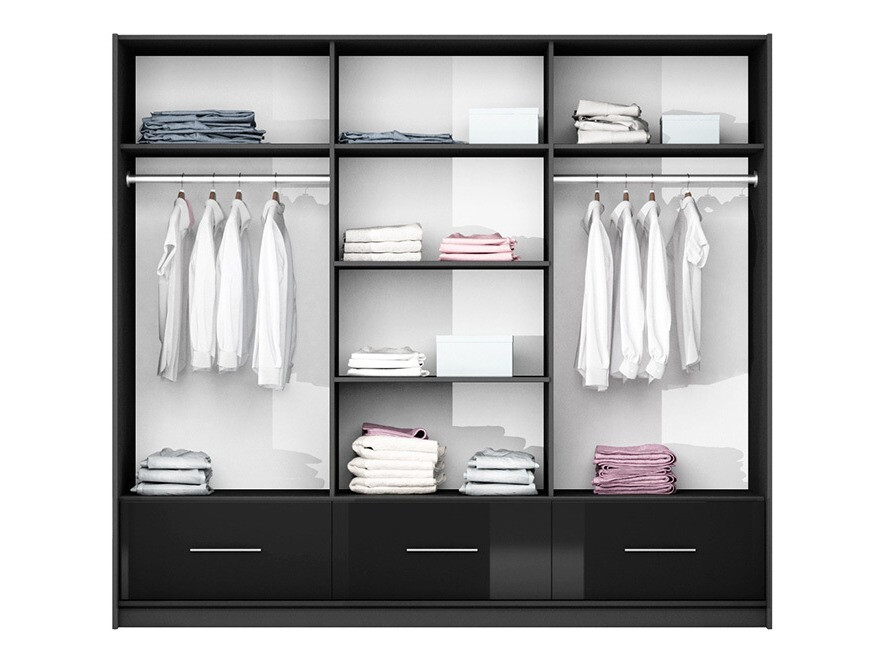 Spinta Honolulu 203 (Blizgi juoda + Juoda)