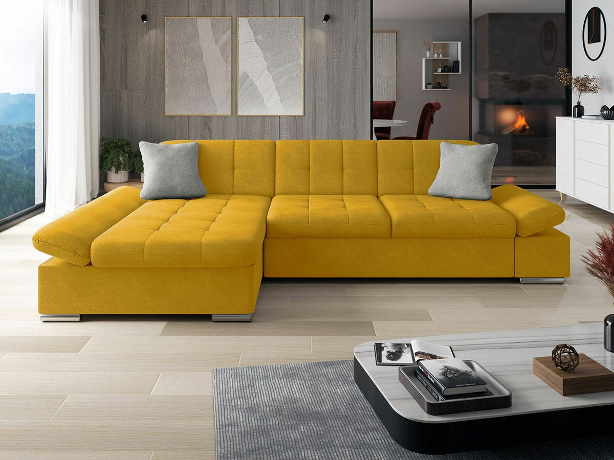Minkštas kampas Comfivo 152 (Uttario Velvet 2959 + Uttario Velvet 2973)