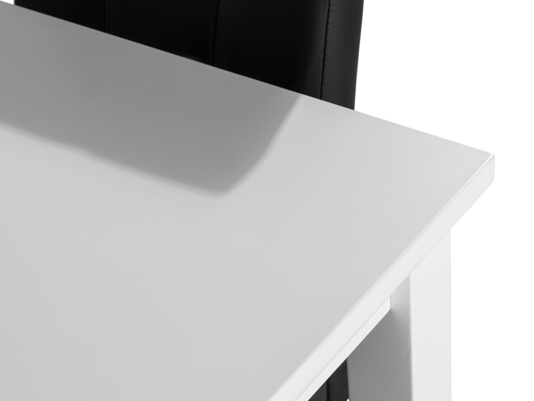 Valgomojo komplektas Scandinavian Choice 671 (Juoda + Balta)