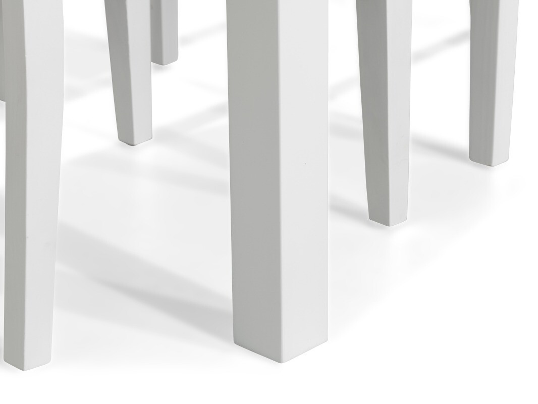 Valgomojo komplektas Scandinavian Choice 671 (Juoda + Balta)