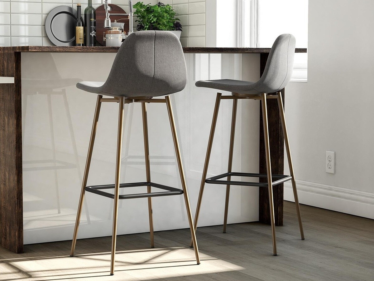 Baro kėdė Tulsa 174 (Tamsi pilka)