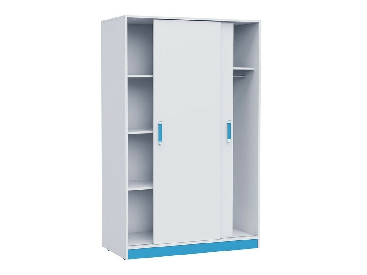 Vaikų kambario komplektas Lorlare 119 (Balta + Pilka)