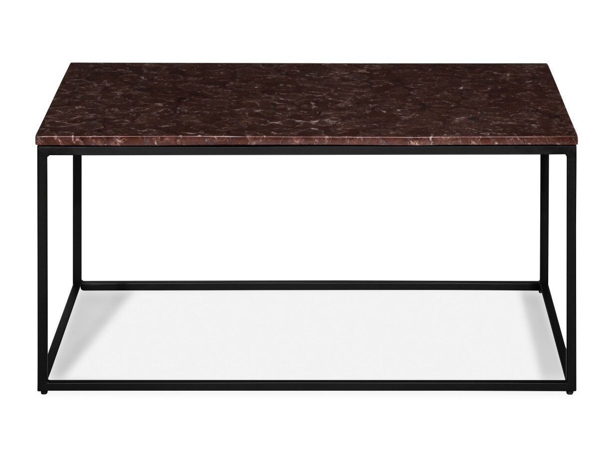 Žurnalinis staliukas Concept 55 150 (Raudonas marmuras + Juoda)