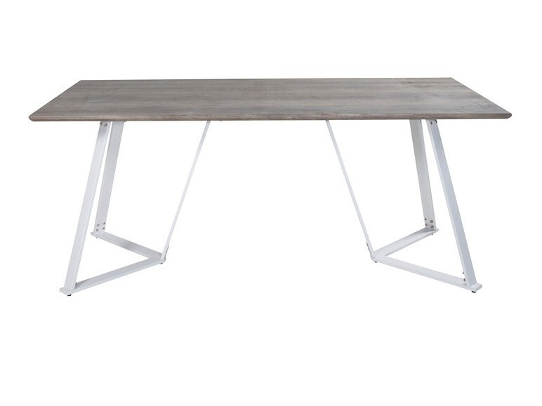 Stalas Dallas 372 (Pilka + Balta)