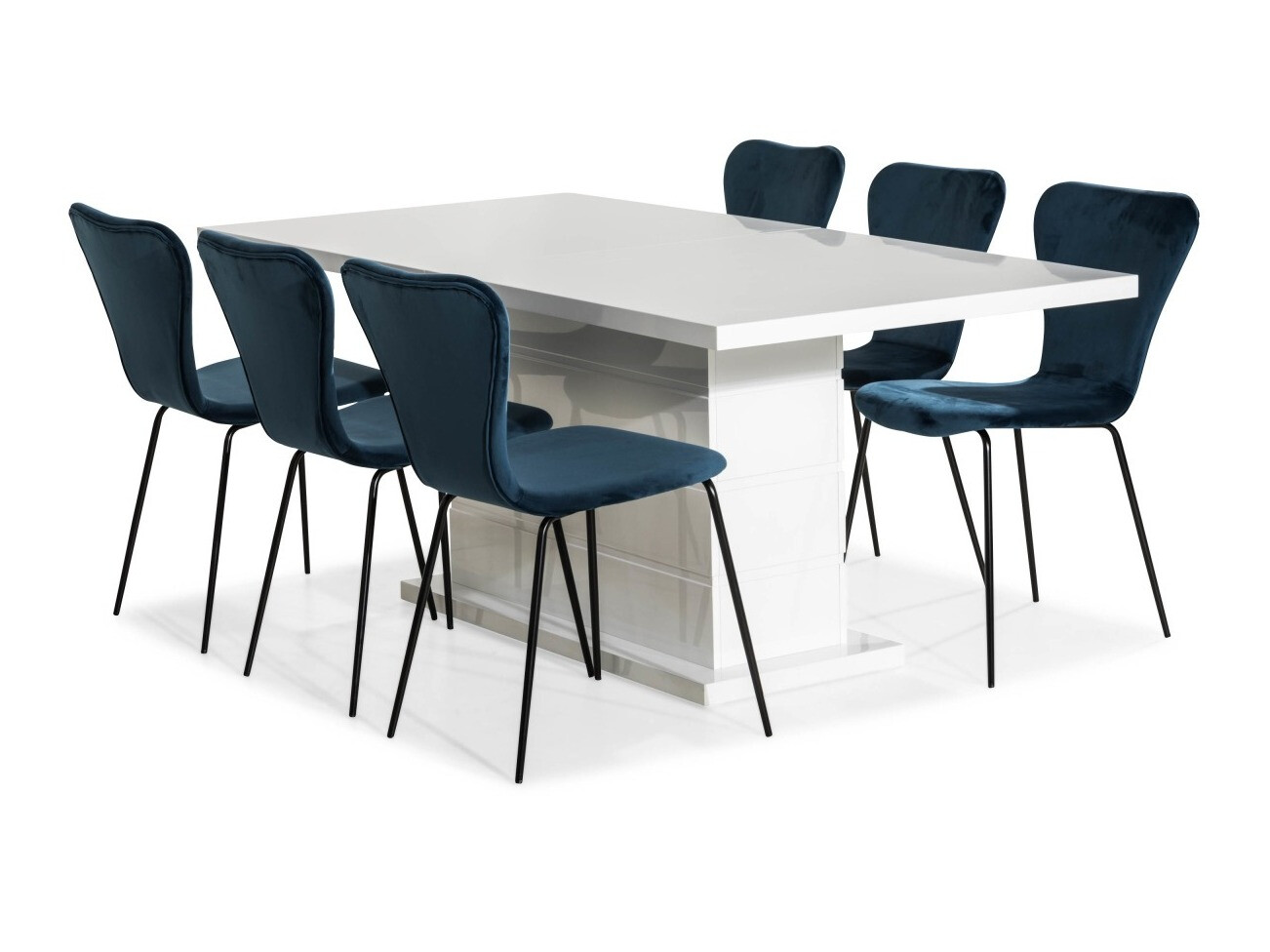 Valgomojo komplektas Scandinavian Choice 729 (Mėlyna)