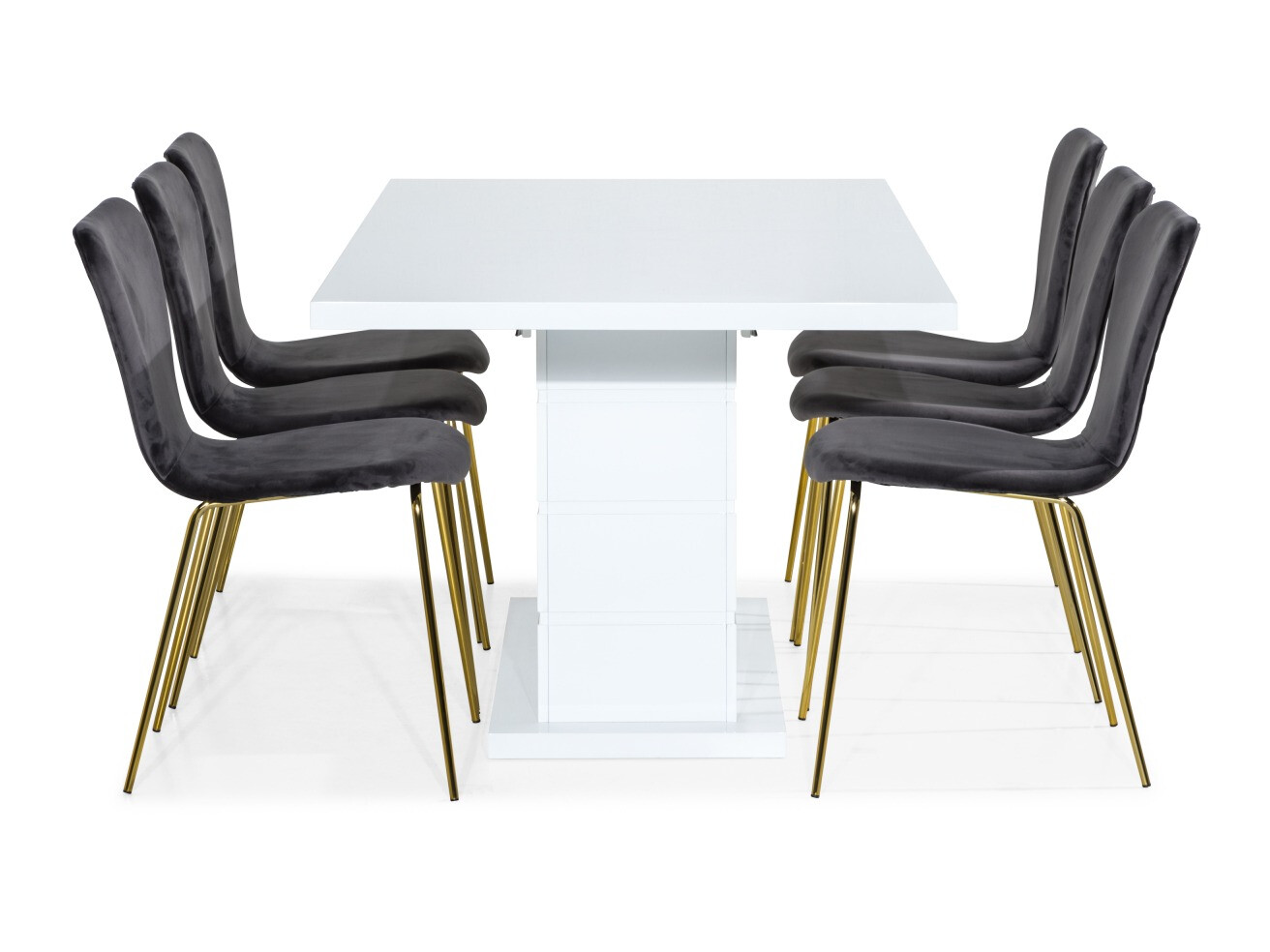 Valgomojo komplektas Scandinavian Choice 729 (Pilka)