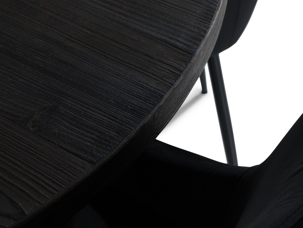 Valgomojo komplektas Scandinavian Choice 744 (Juoda)