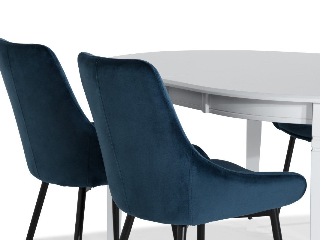 Valgomojo komplektas Scandinavian Choice 759 (Mėlyna + Juoda)