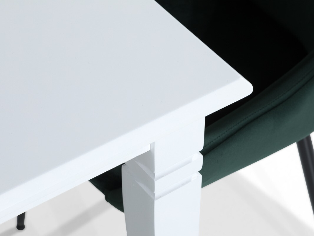 Valgomojo komplektas Scandinavian Choice 770 (Žalia + Juoda)