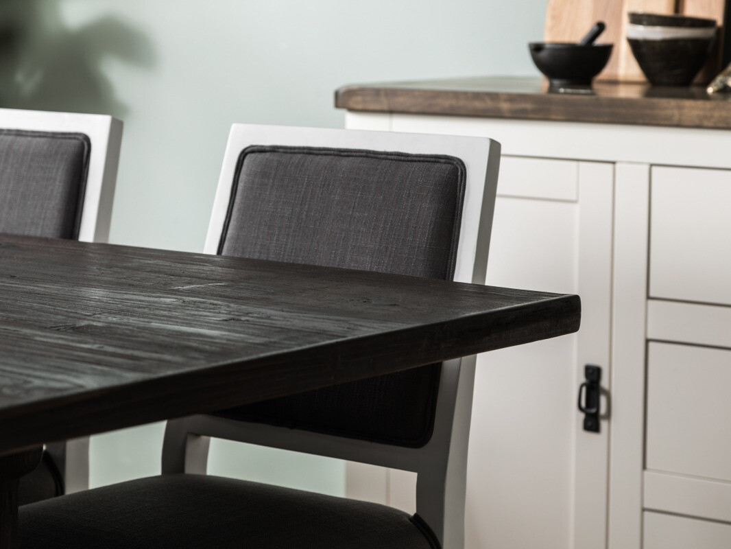 Valgomojo komplektas Scandinavian Choice 774 (Balta + Pilka)