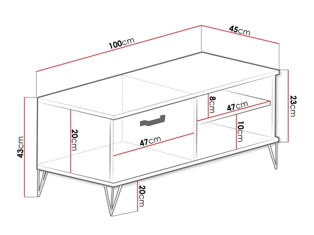 TV staliukas Hartford 269