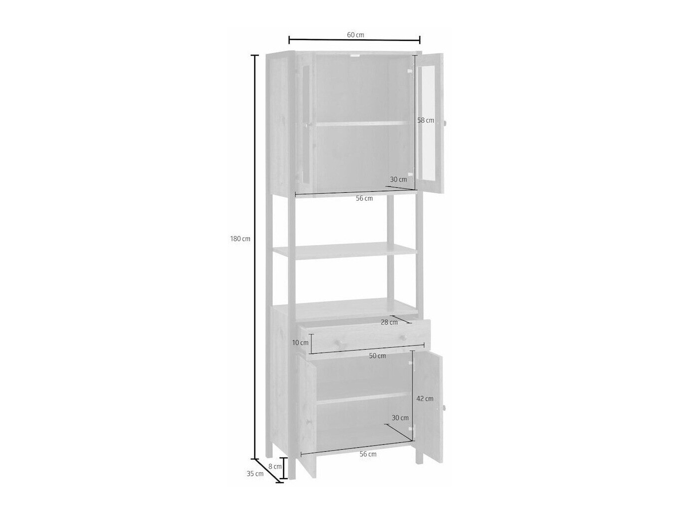 Pastatoma vonios spintelė Larnovo 109