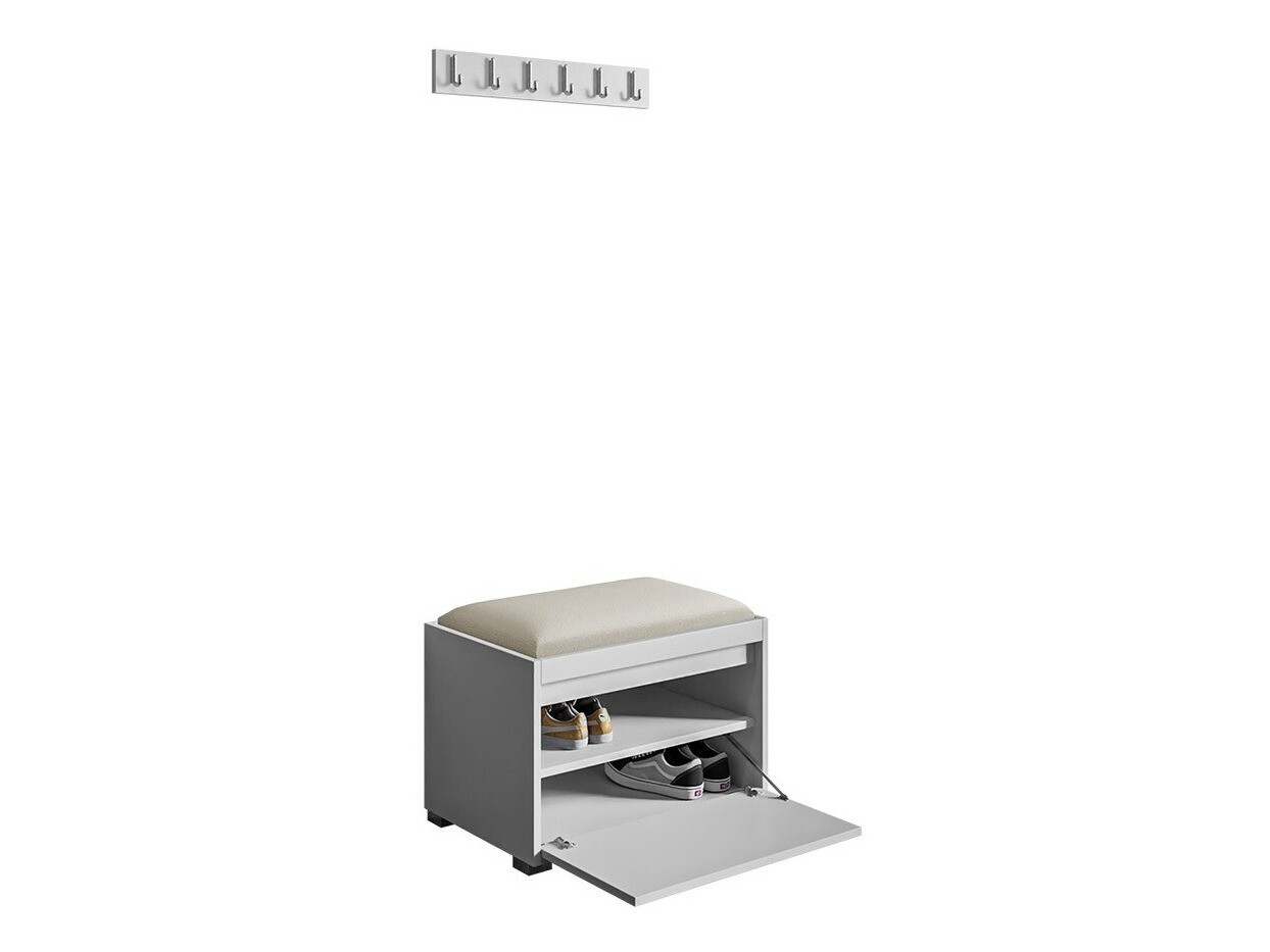 Prieškambario komplektas Comfivo 396 (Balta + Manila 02)