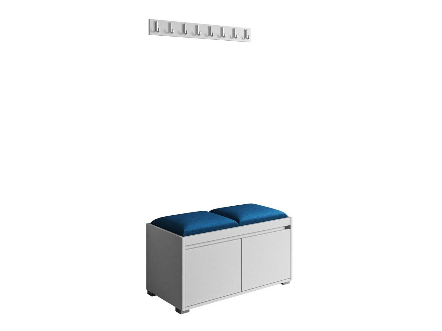 Prieškambario komplektas Comfivo Pinus I (Balta + Manila 26)