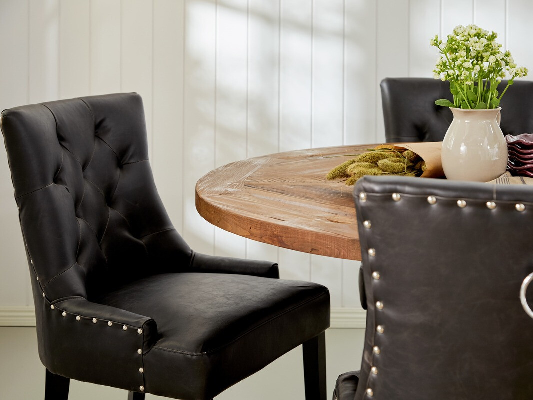 Valgomojo komplektas Riverton 371 (Guoba + Juoda)