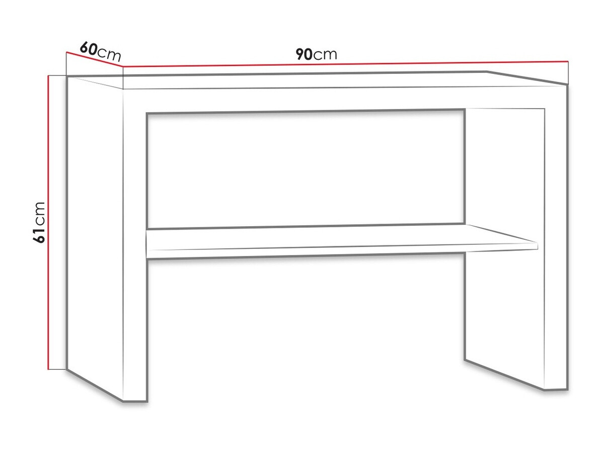 Žurnalinis staliukas Fiomeri 113 (Tamsus Santanos ąžuolas)